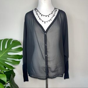 •Soprano• Sheer top